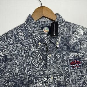 Boston Red Sox Hawaiian Shirt Mens Small Blue Reyn Spooner 2018 World Series NEW